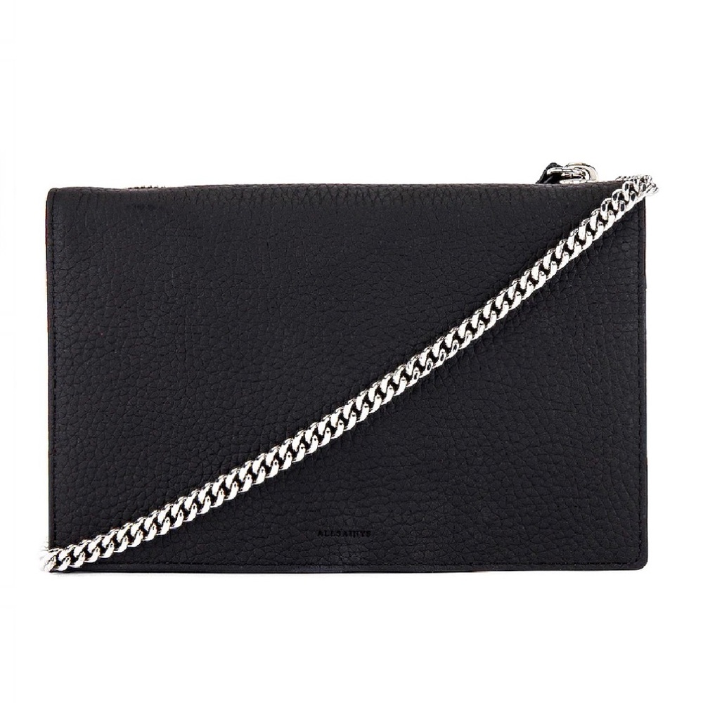 All Saints Chain Crossbody Wallet NWT